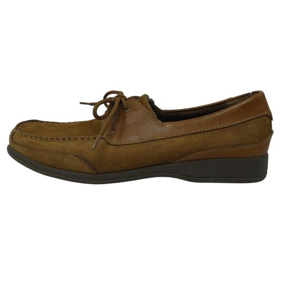 Nunn Bush Brown Leather Comfort Gel Boat Shoes Loafers‎ Mens 10.5 Wide NWT main image 9